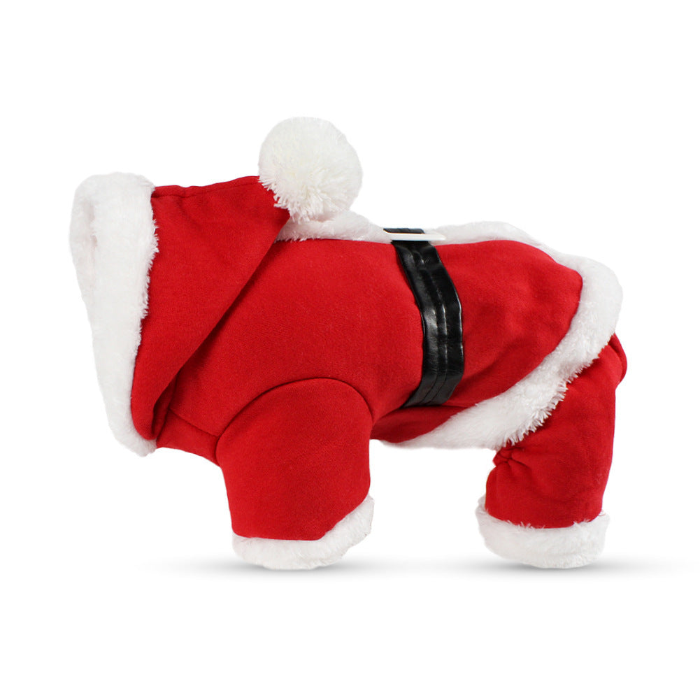 New Year Winter Christmas Dog Clothes