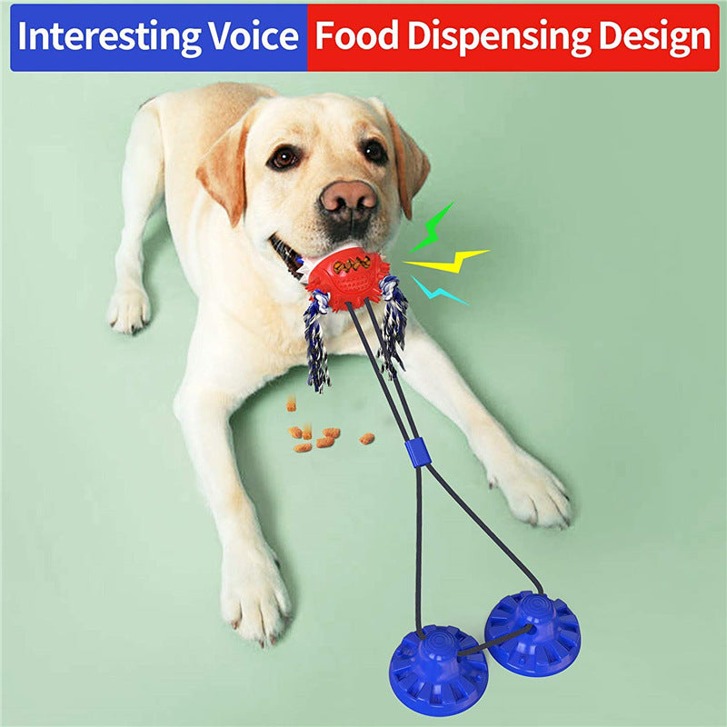 Indestructible Suction Cup Dog Toy