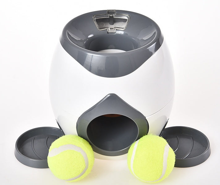 Smart Pet Feeder Tennis Ball Launcher