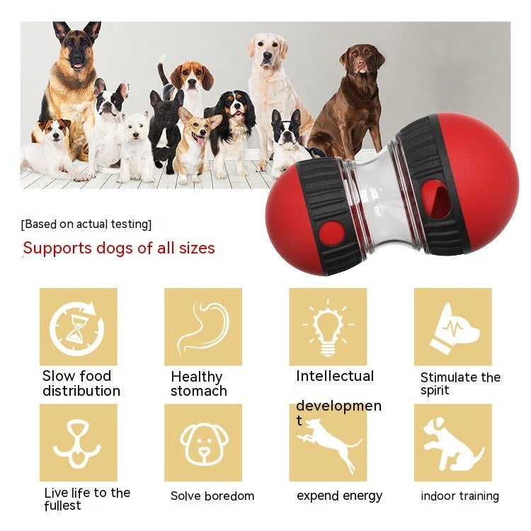 Food Dispensing Dog Tumbler Toy