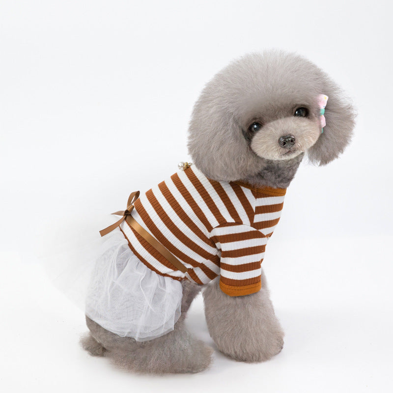 Teddy Bear Pet Clothes for Small Dogs