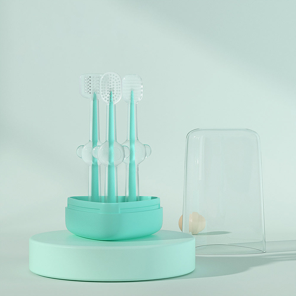 Silica Gel Pet Toothbrush