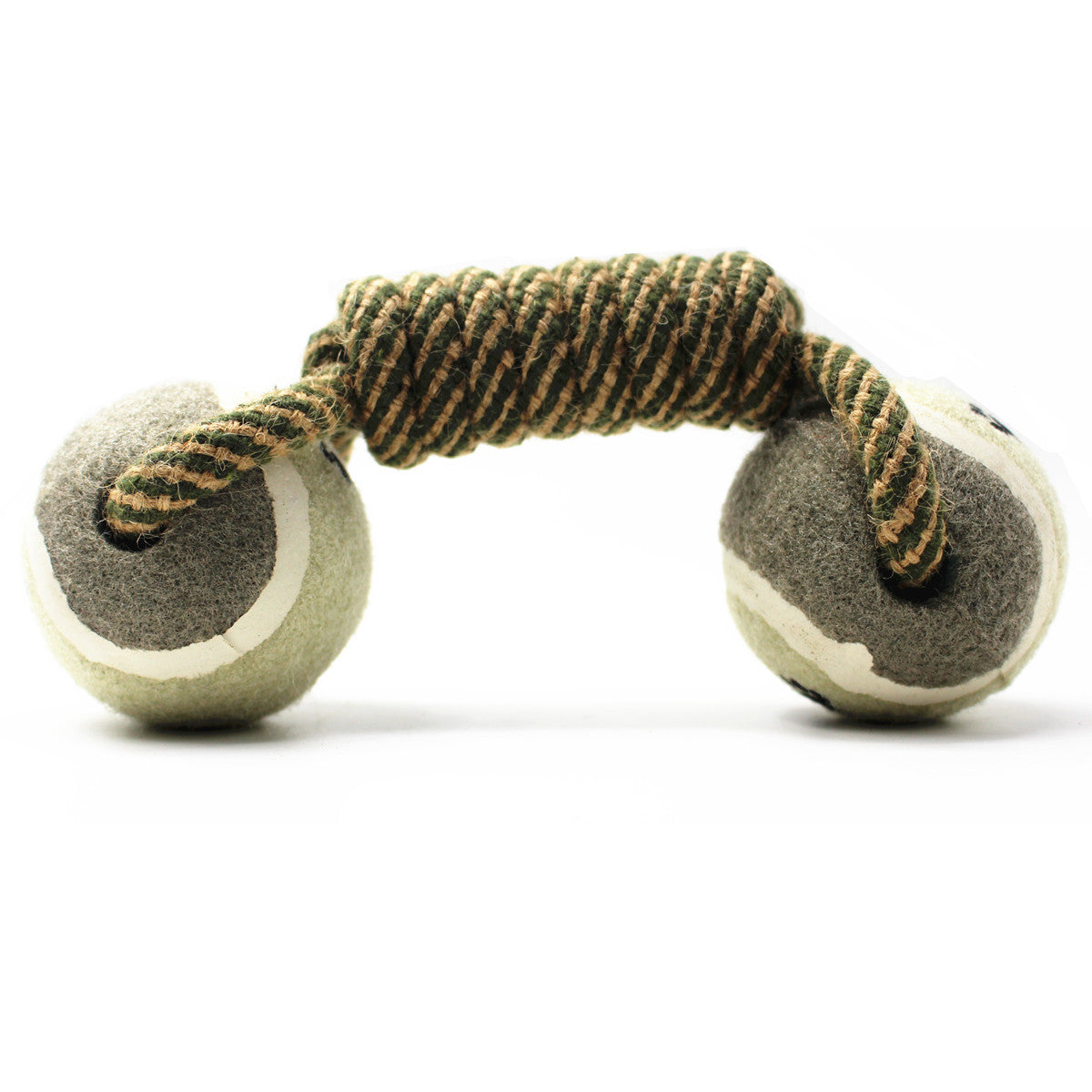 Dumbbell Rope Tennis Ball Chew Toy