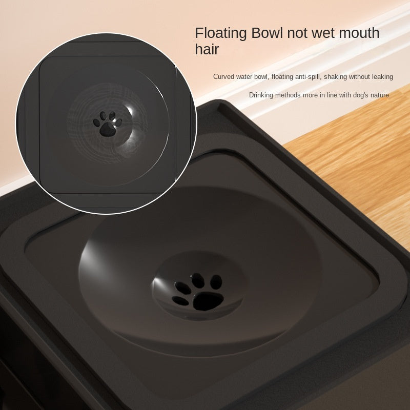 Elevated Dog Double Bowls with Adjustable Stand