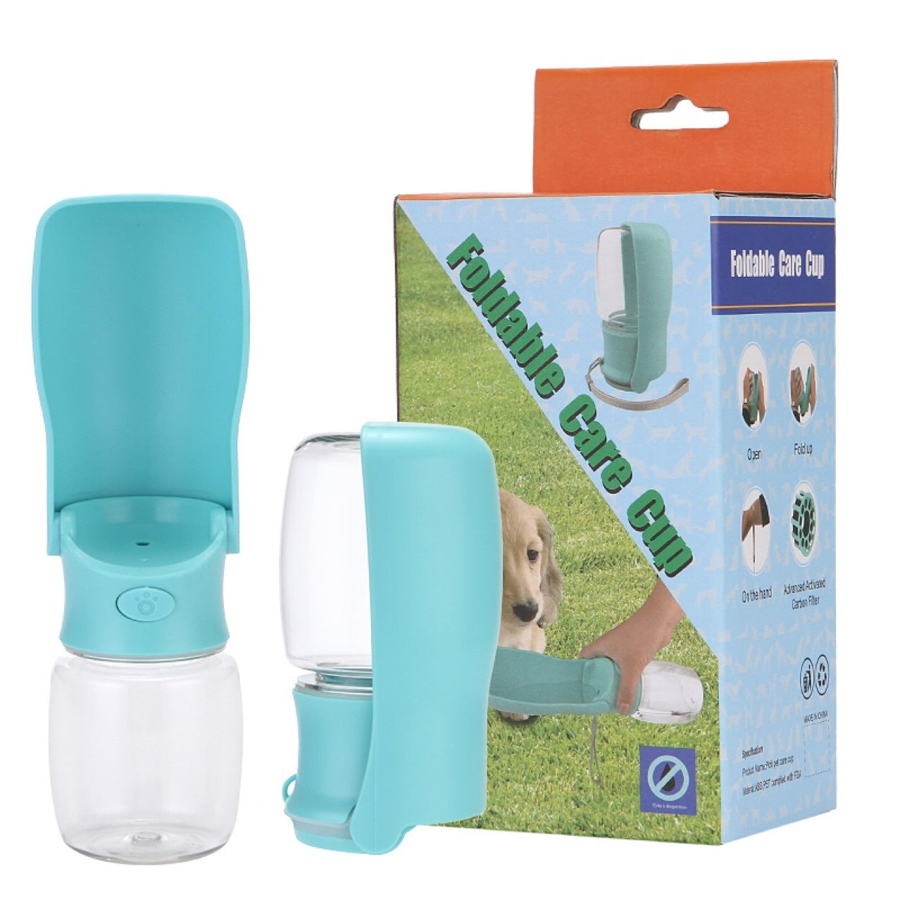 Foldable Dog Water Bottle