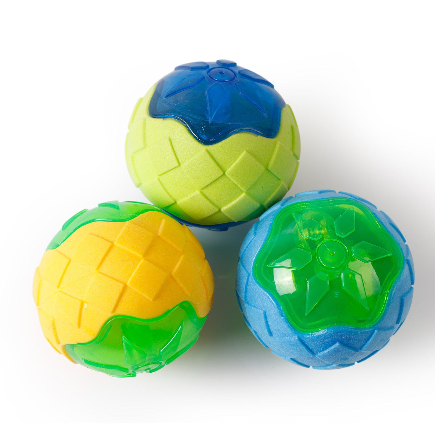 Audible Glow Floating Dog Toy Ball