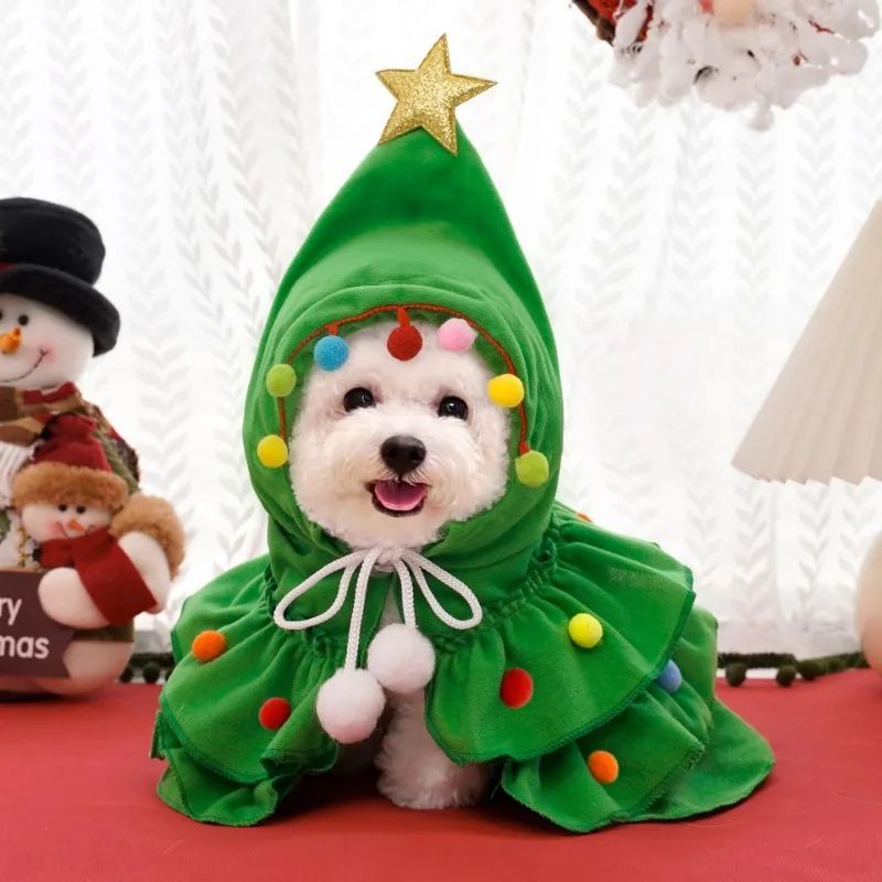 Autumn & Winter Christmas Pet Cloak