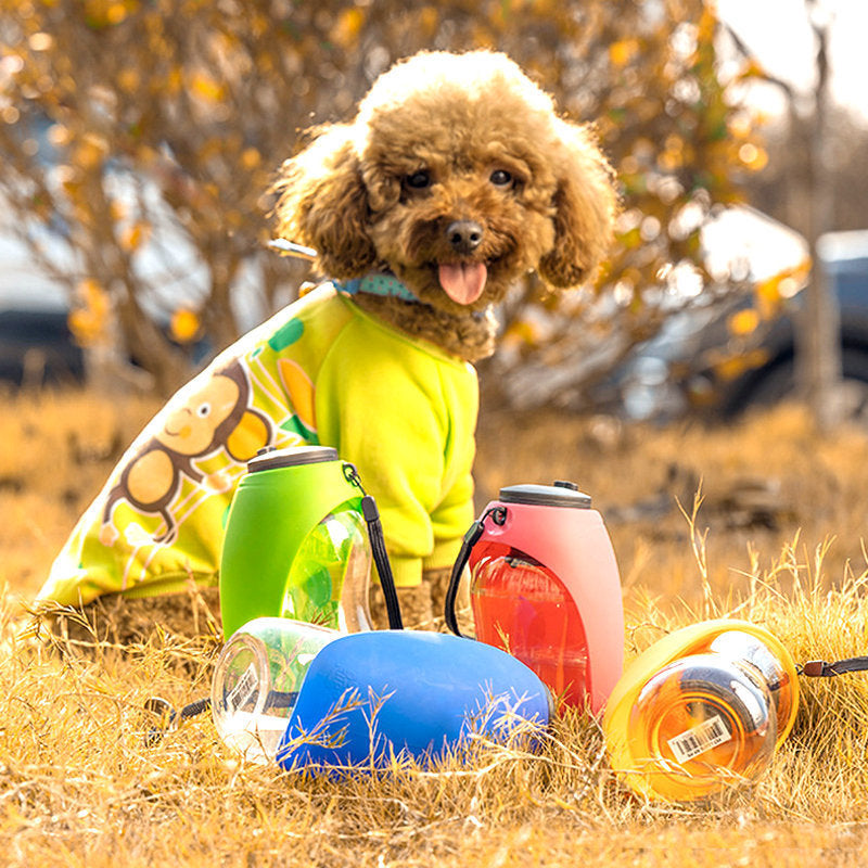 Portable Pet Water Bottle & Bowl