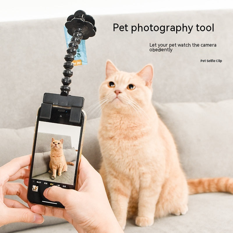 Pet Selfie Clip Camera Holder