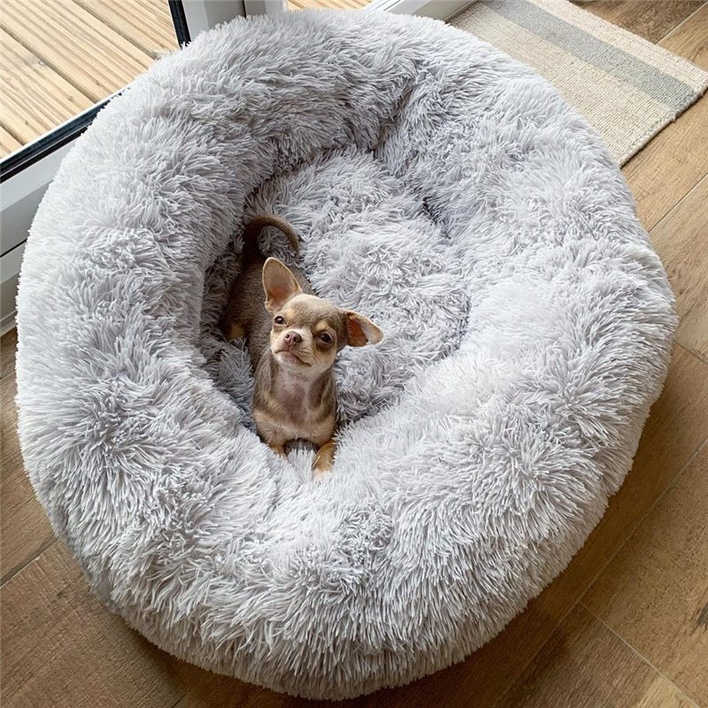 Super Soft Plush Dog Bed