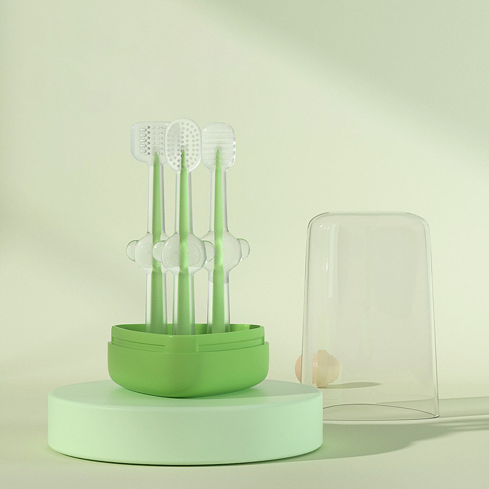 Silica Gel Pet Toothbrush