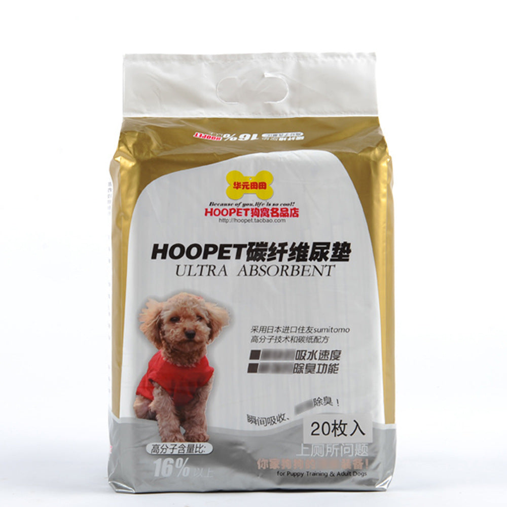 Carbon-Infused Absorbent Pet Diapers