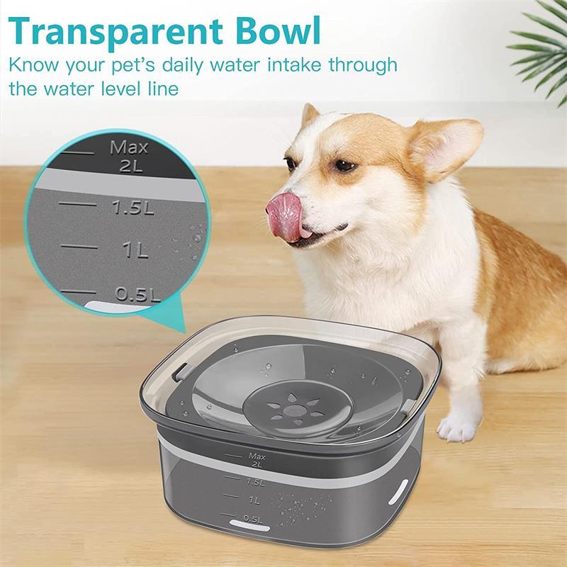 70oz Spill-Proof Dog Water Bowl