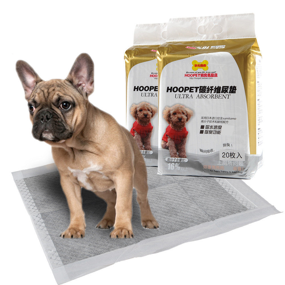 Carbon-Infused Absorbent Pet Diapers